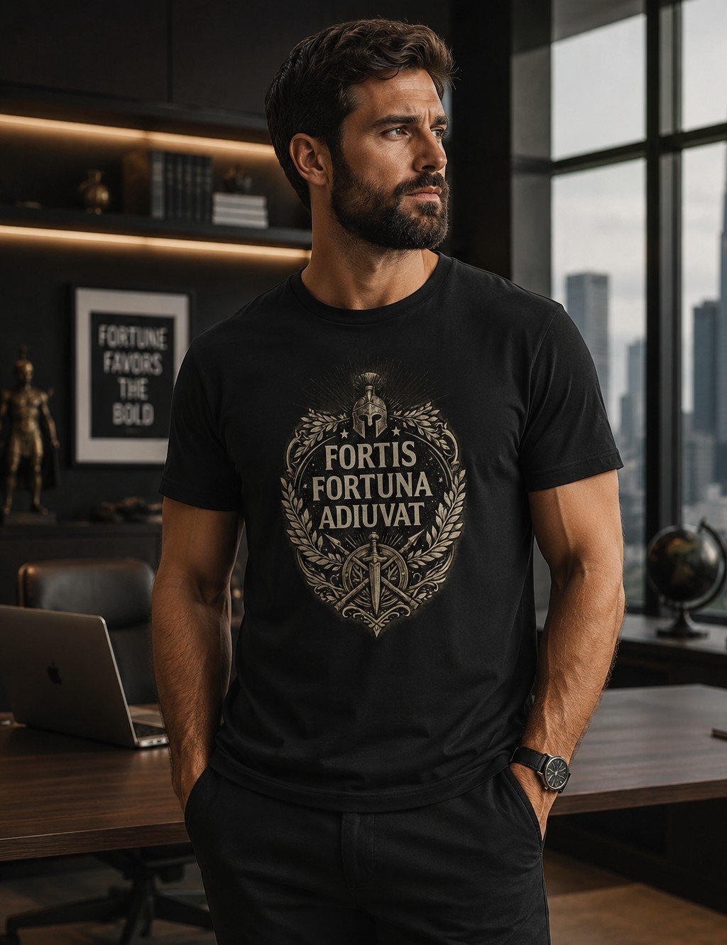Camiseta Fortis Fortuna Adiuvat