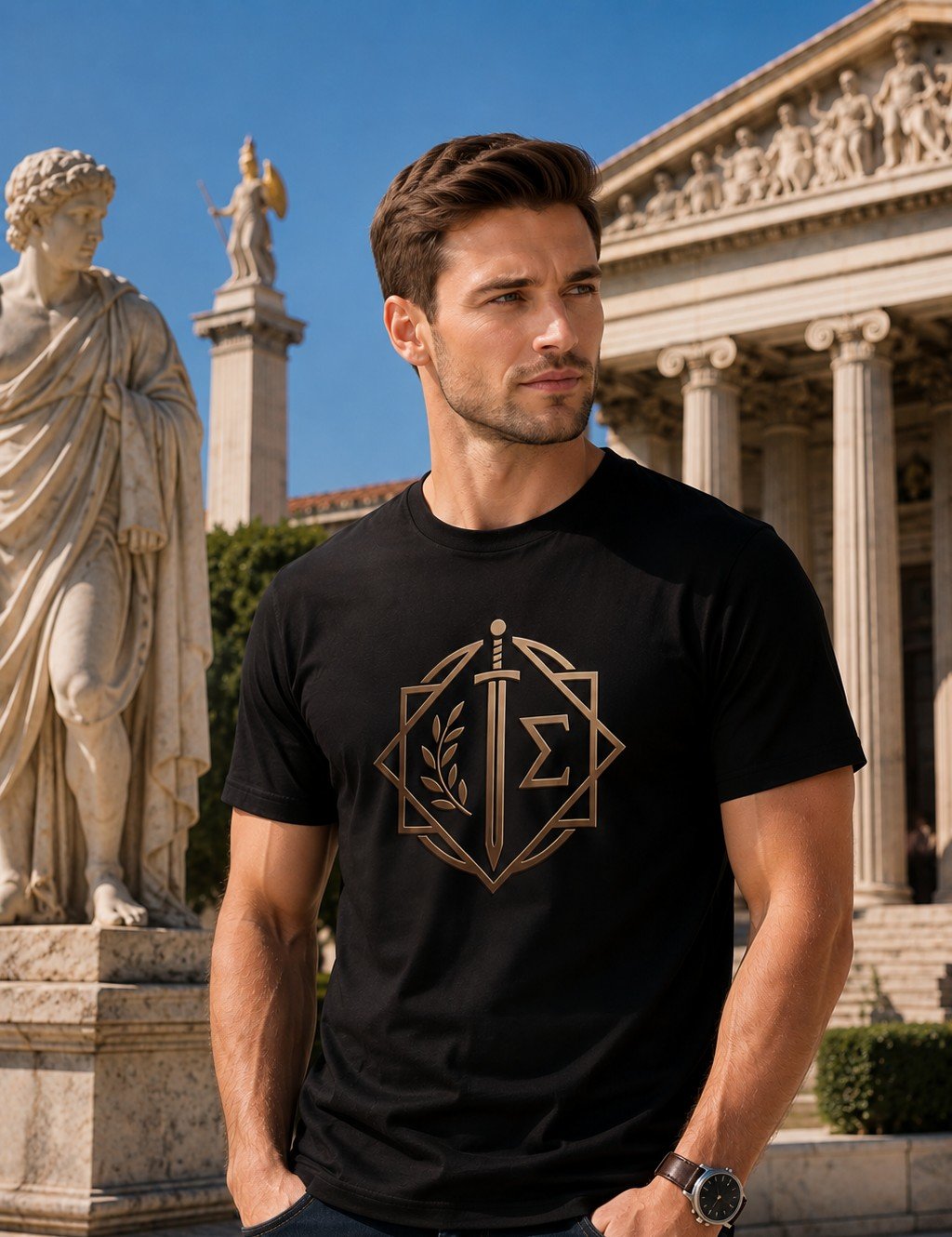 Camiseta Coragem União e Glória
