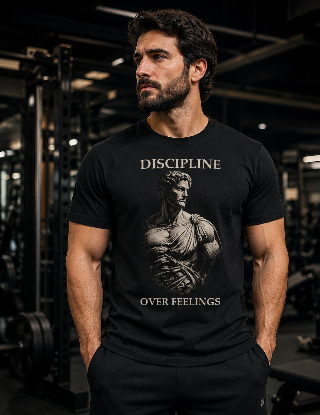 Camiseta Discipline Over Feelings