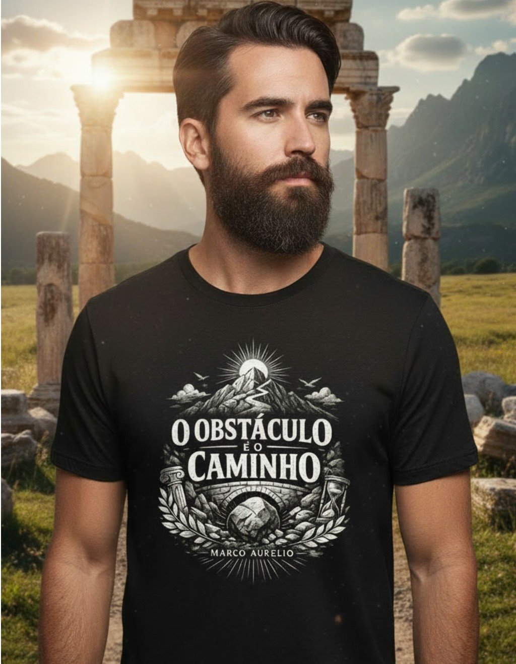 Camiseta O Obstáculo É O Caminho
