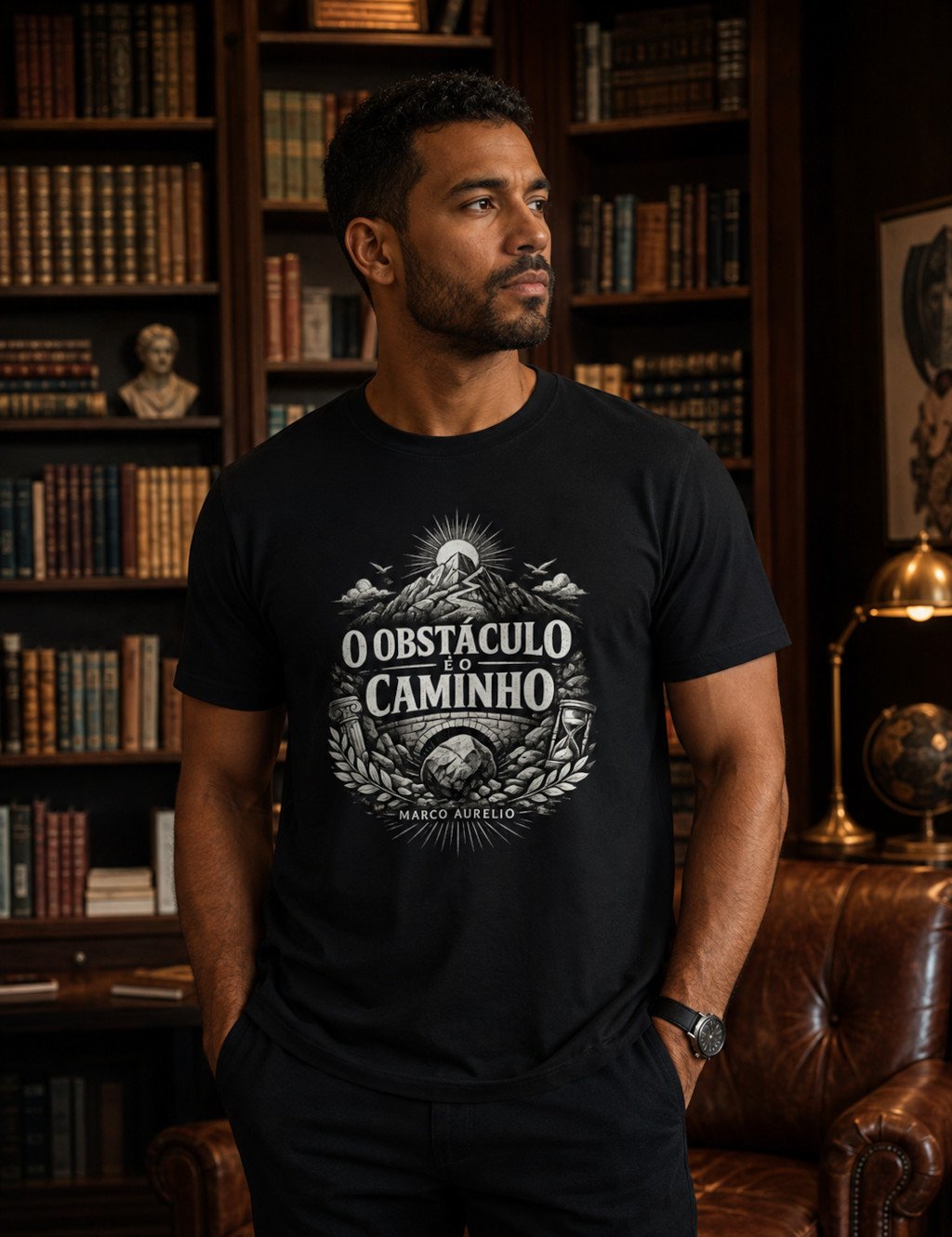 Camiseta O Obstáculo É O Caminho